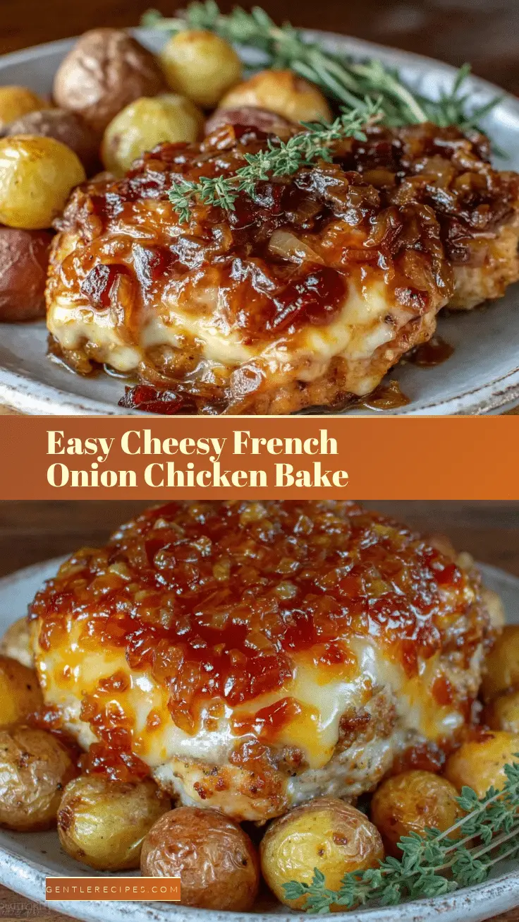 Easy Delicious French Onion Chicken Bake Recipe for Healthy Mediterranean Dinners 5 French Onion Chicken Bake recipe
