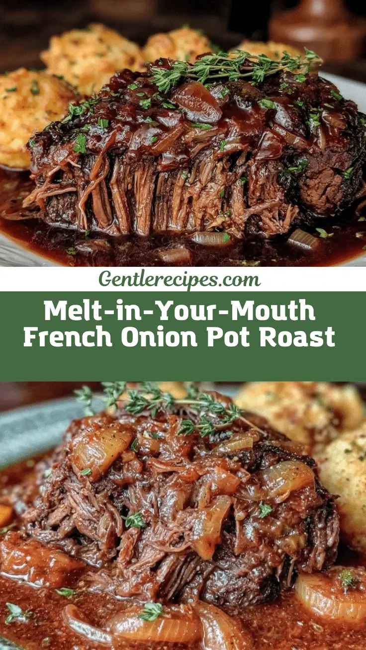 French Onion Pot Roast Recipe – Easy Family Dinner for 6+ 5 French onion pot roast recipe