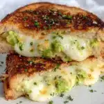 fresh avocado grilled cheese - featured image