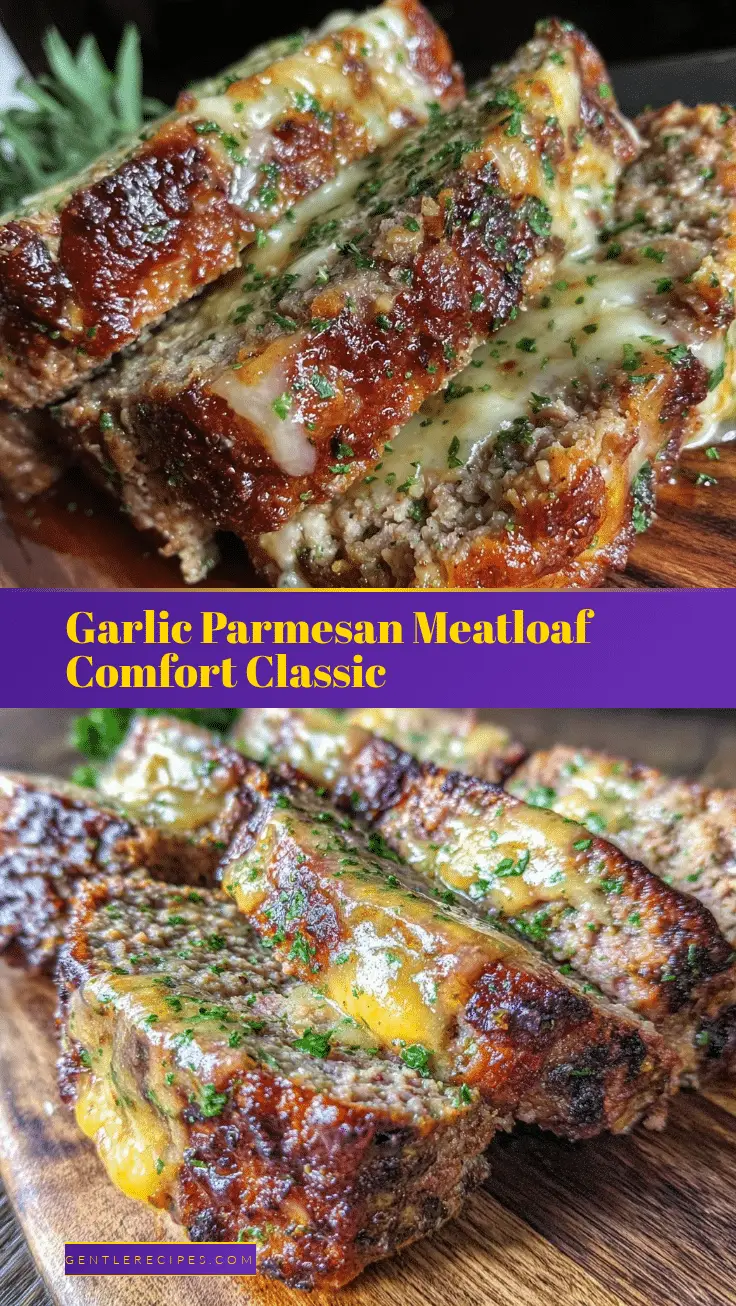 Savory Garlic Parmesan Meatloaf Recipe Easy Classic Beef Chicken Dinner 5 garlic parmesan meatloaf recipe
