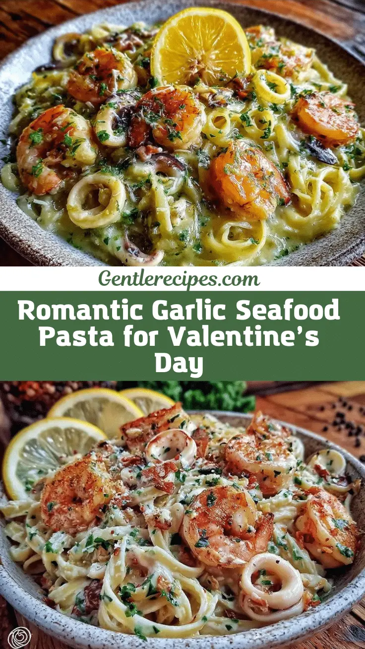 Garlic Seafood Pasta Recipe for Valentine’s Day – Easy Romantic Dinner 5 garlic seafood pasta recipe
