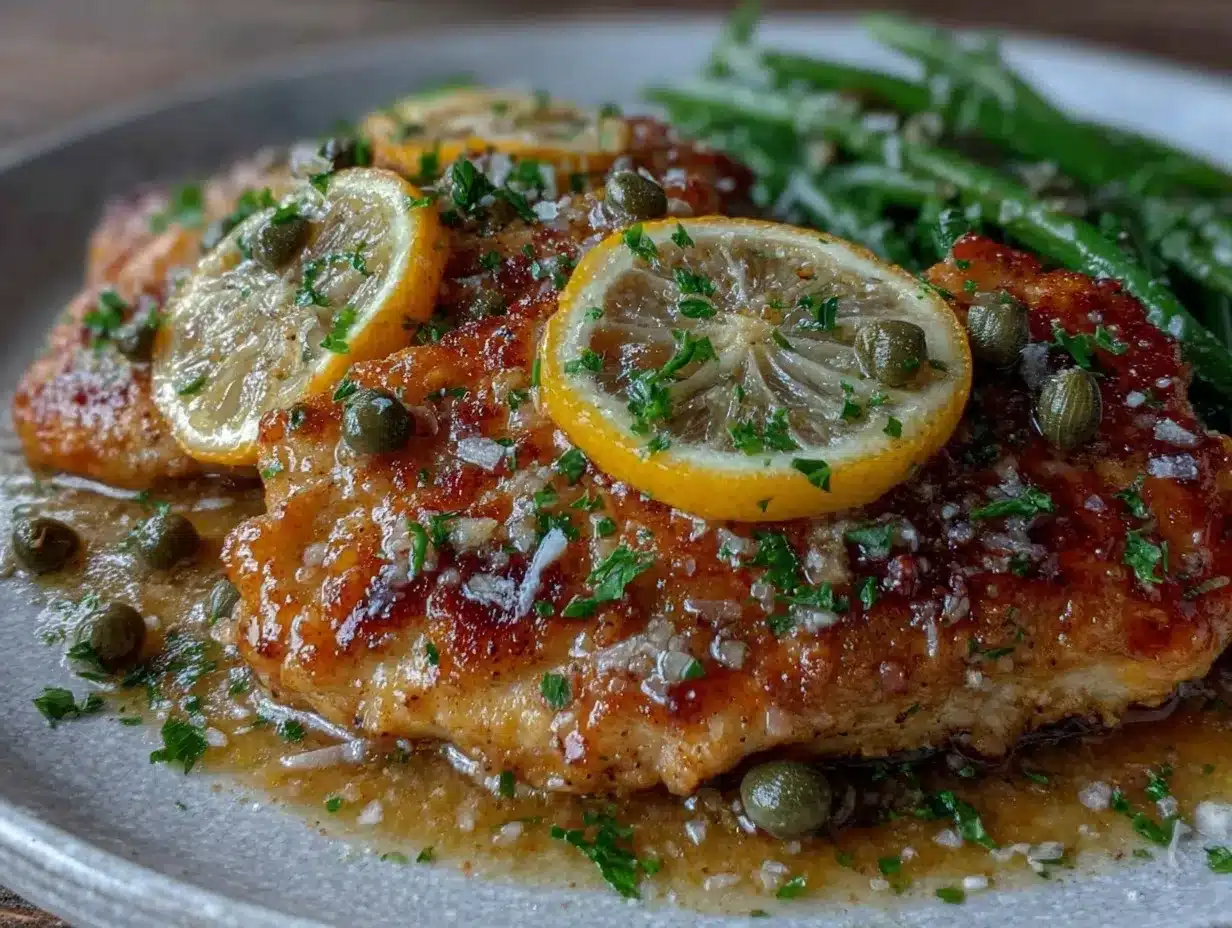 Easy Gluten-Free Chicken Piccata Recipe for a Healthy Mediterranean Dinner 4 gluten-free chicken piccata preparation steps