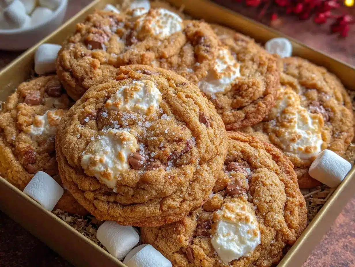 Gluten-Free Peanut Butter Marshmallow Cookies – Easy Christmas Treats 4 gluten-free peanut butter marshmallow cookies preparation steps