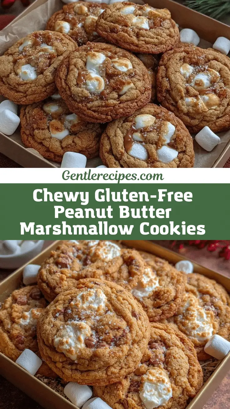 Gluten-Free Peanut Butter Marshmallow Cookies – Easy Christmas Treats 5 gluten-free peanut butter marshmallow cookies recipe