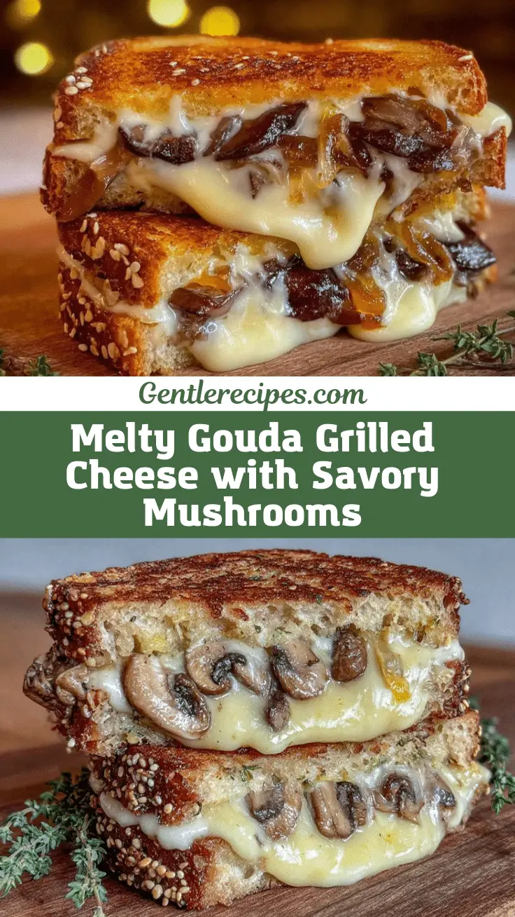 Savory Gouda Grilled Cheese Recipe: Best Roasted Mushroom & Onion Melt 5 Gouda grilled cheese recipe