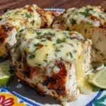 Grilled Salsa Verde Pepper Jack Chicken - featured image