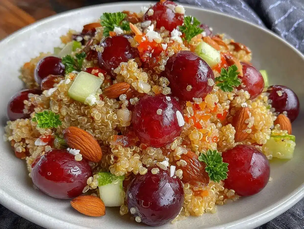 Healthy Apple Quinoa Salad Recipe Easy Crunchy Autumn Salad Ideas 4 healthy apple quinoa salad preparation steps