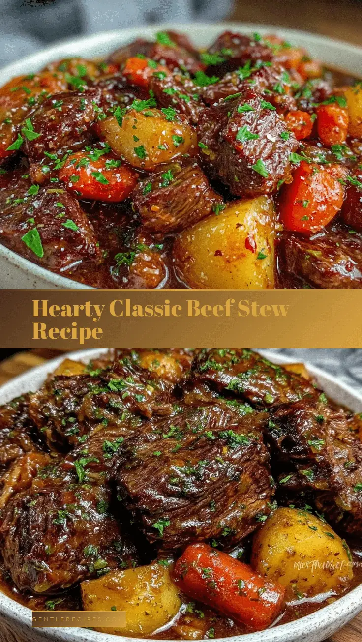 Hearty Beef Stew Recipe Easy Homemade Fall Dinner for Two 5 hearty beef stew recipe recipe