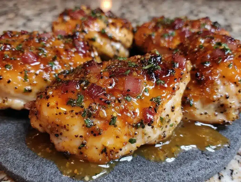 honey pepper chicken - featured image