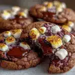 hot chocolate cookies - featured image