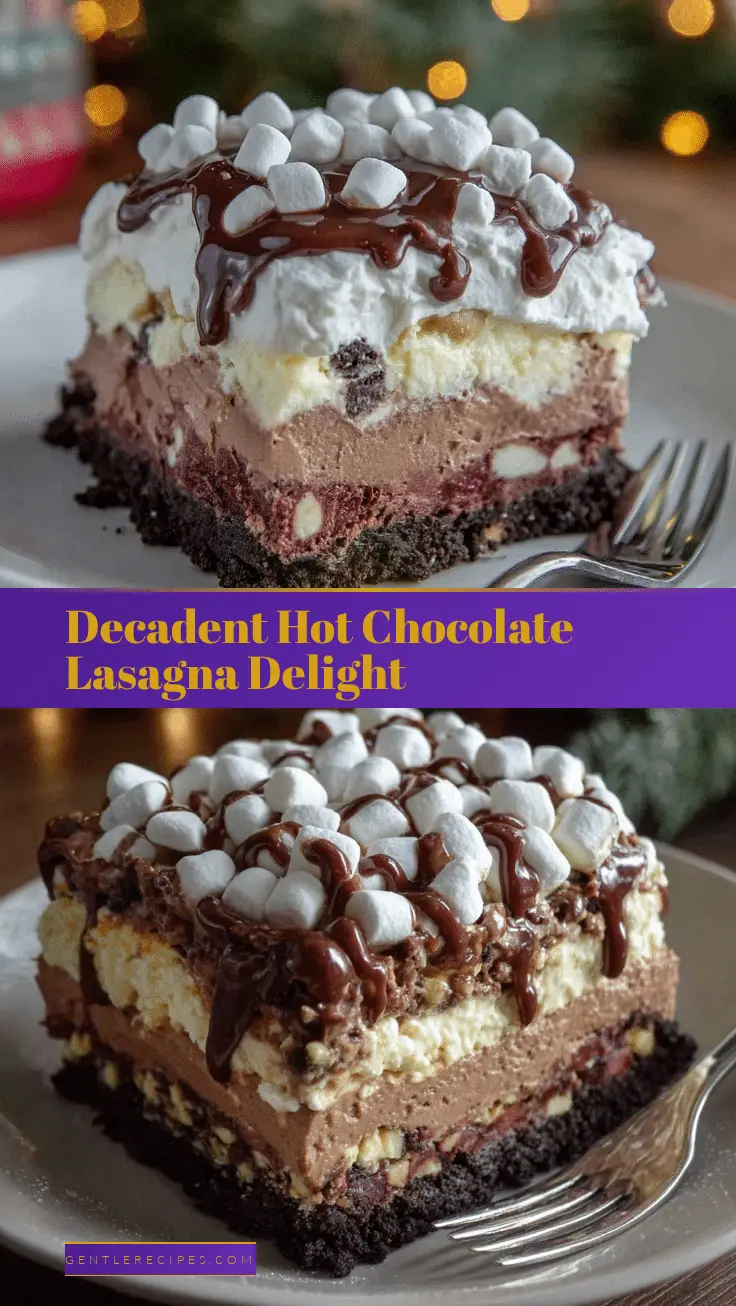 Hot Chocolate Lasagna Recipe 5-Layer Dessert for Cozy Nights 5 hot chocolate lasagna recipe