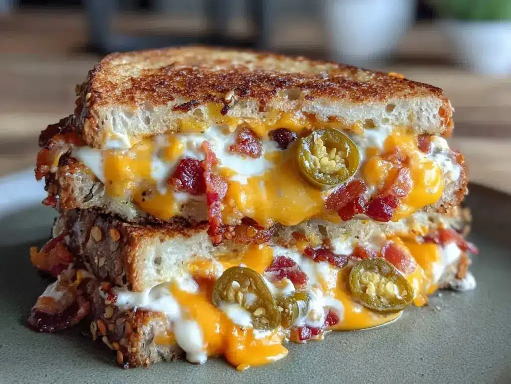 jalapeno bacon hot sandwich - featured image