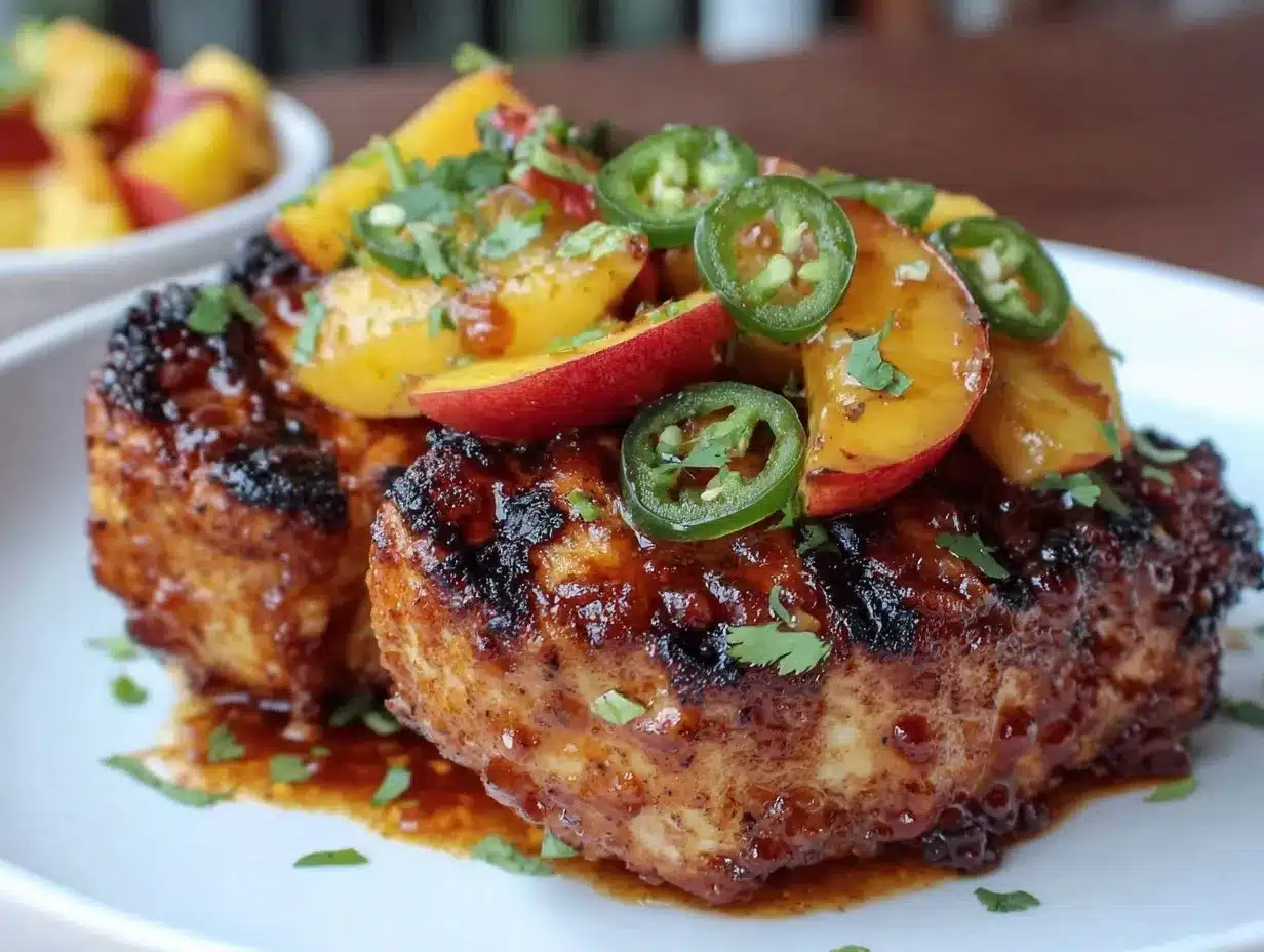 Jalapeno Peach Chicken Recipe – Easy Summer Dinner Idea 4 Jalapeno Peach Chicken preparation steps