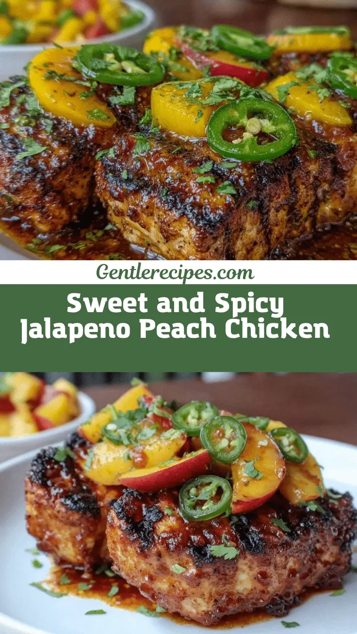 Jalapeno Peach Chicken Recipe – Easy Summer Dinner Idea 5 Jalapeno Peach Chicken recipe