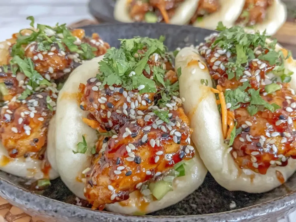 Korean chicken bao - featured image
