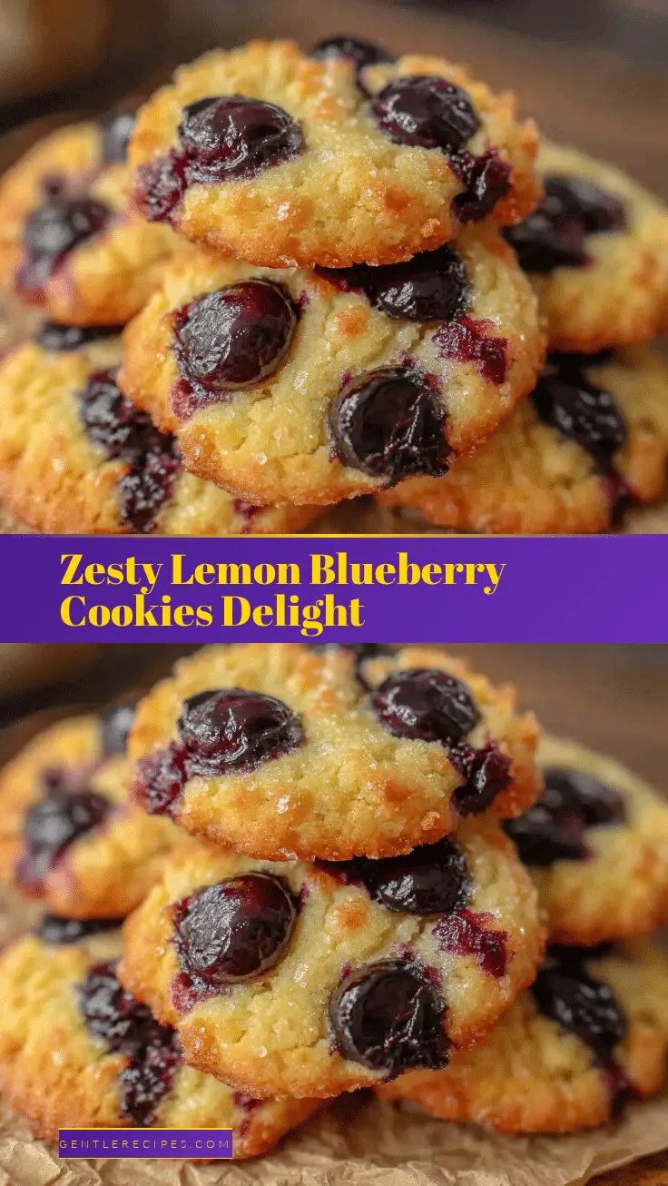 Irresistible Lemon Blueberry Cookies Recipe Easy Homemade Baking Sweets 5 lemon blueberry cookies recipe