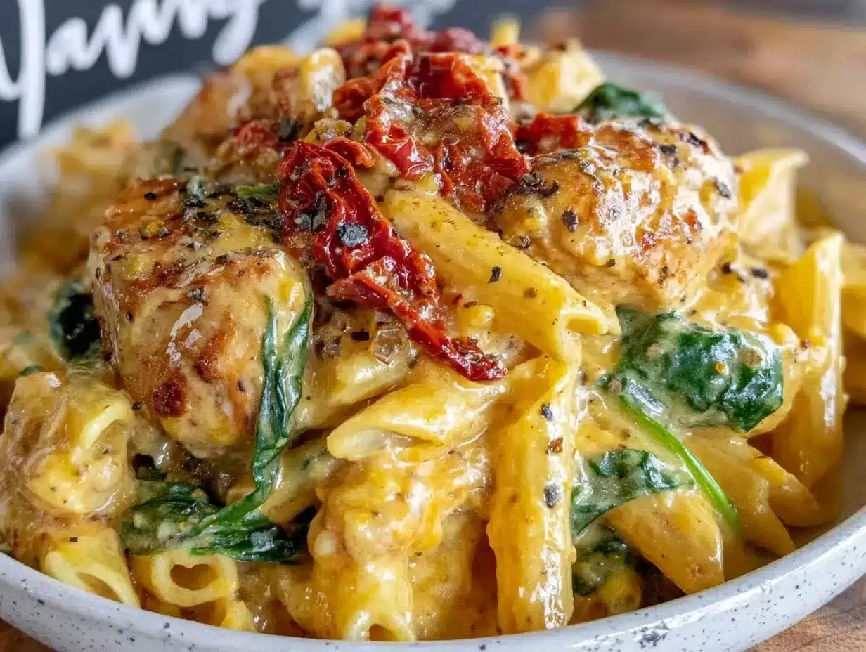 Marry Me Chicken Pasta Recipe Easy Creamy Valentine’s Day Dinner 4 Marry Me Chicken Pasta preparation steps