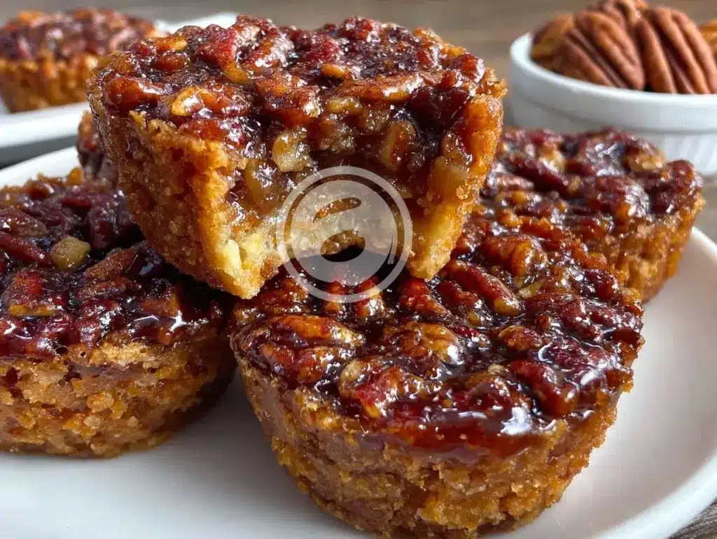 mini pecan pies - featured image