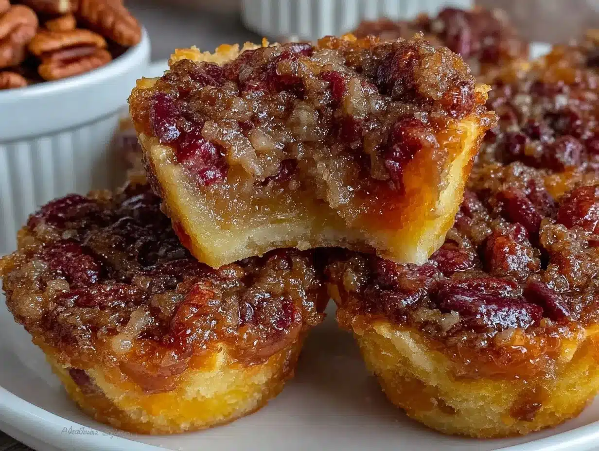 Mini Pecan Pies Recipe – Easy 6-Step Homemade Thanksgiving Treats 4 mini pecan pies preparation steps