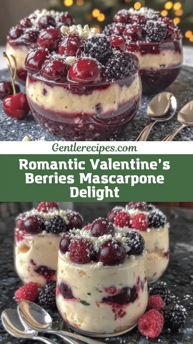 Mixed Berries and Mascarpone Dessert Easy Valentine’s Day Treat 5 Mixed Berries and Mascarpone Dessert recipe