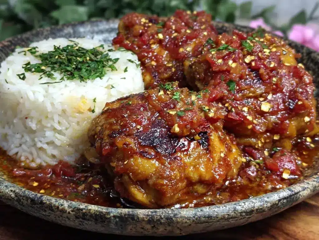 Nigerian chicken stew - featured image