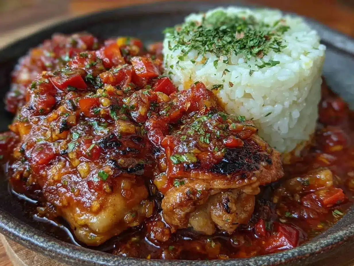 Flavorful Nigerian Chicken Stew Recipe Easy Homemade Comfort Dinner 4 Nigerian chicken stew preparation steps