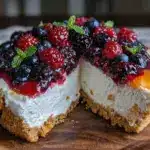 no-bake cheesecake recipe - featured image