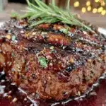 oven filet with red wine sauce - featured image