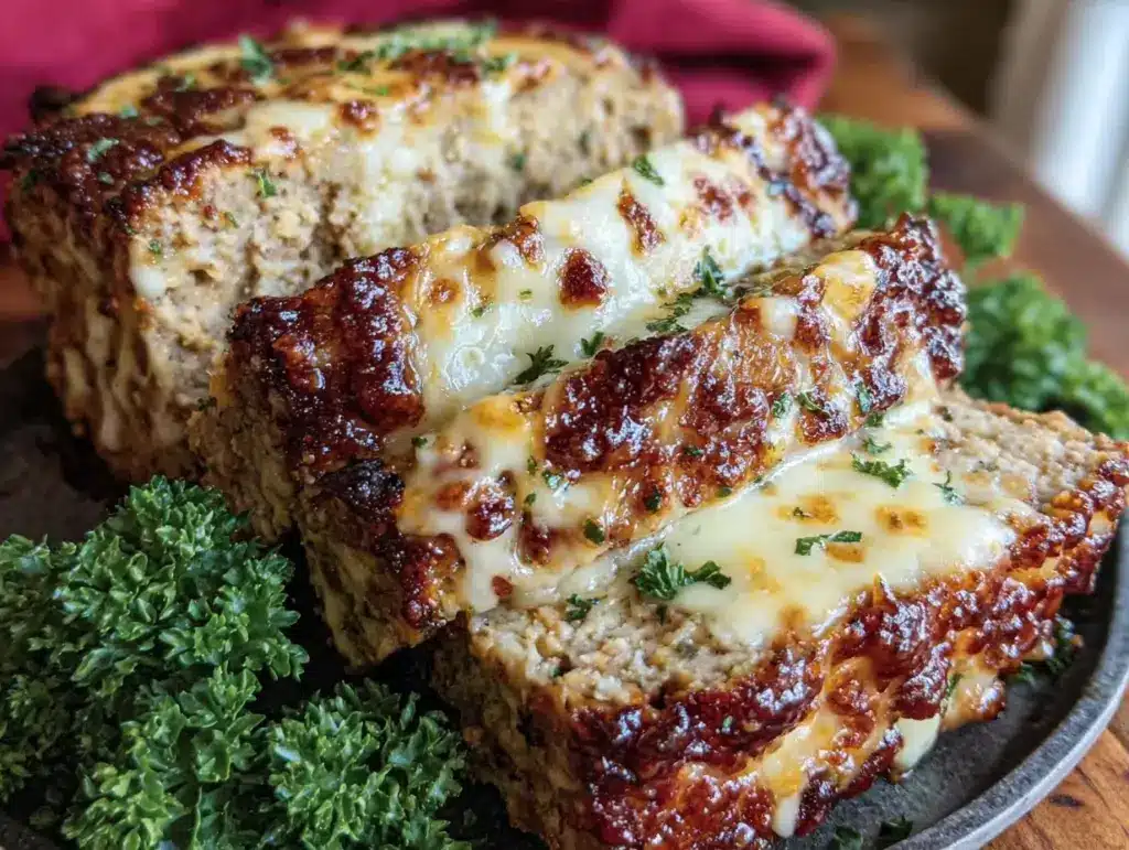 Parmesan Chicken Meatloaf - featured image