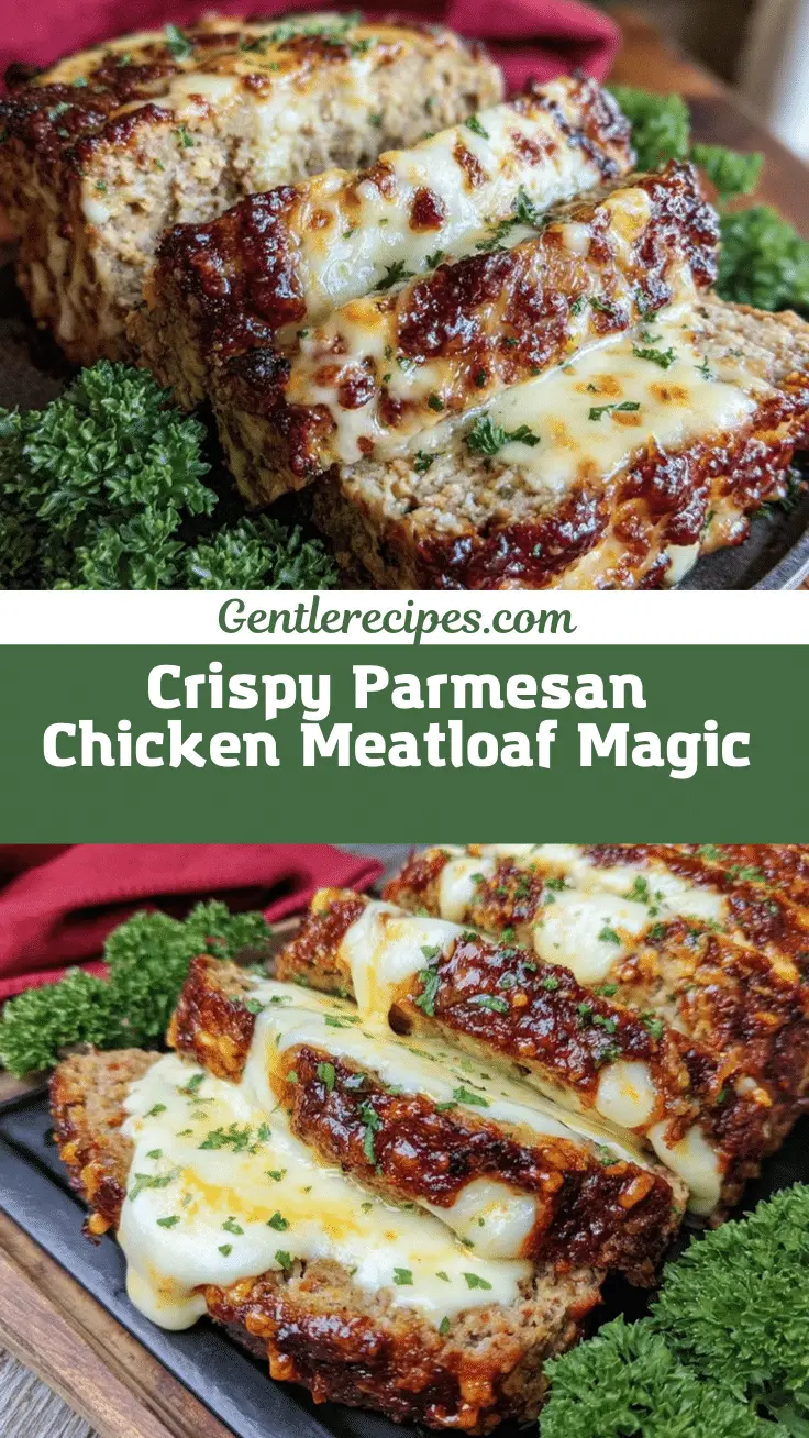 Parmesan Chicken Meatloaf Recipe: Easy Gooey Mozzarella Dinner 5 Parmesan Chicken Meatloaf recipe