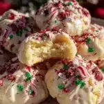 peppermint meltaways cookies - featured image