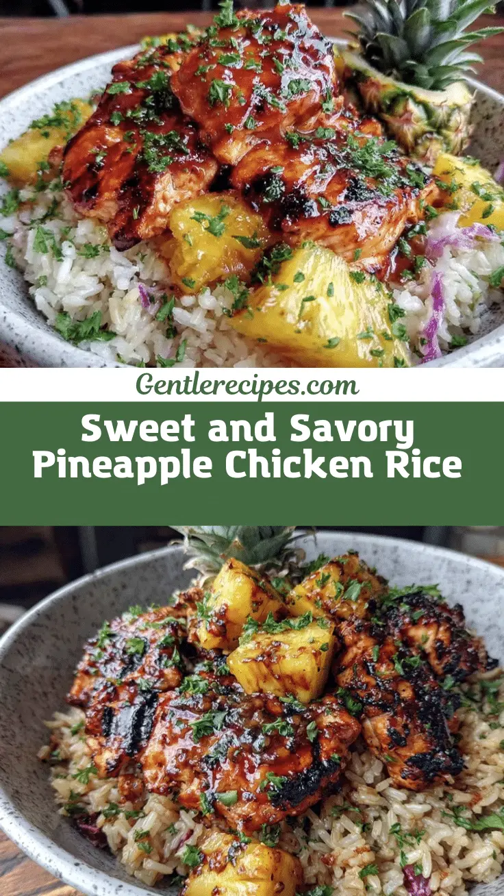 Pineapple Chicken and Rice – Easy 30-Minute Summer Dinner Recipe 5 pineapple chicken and rice recipe