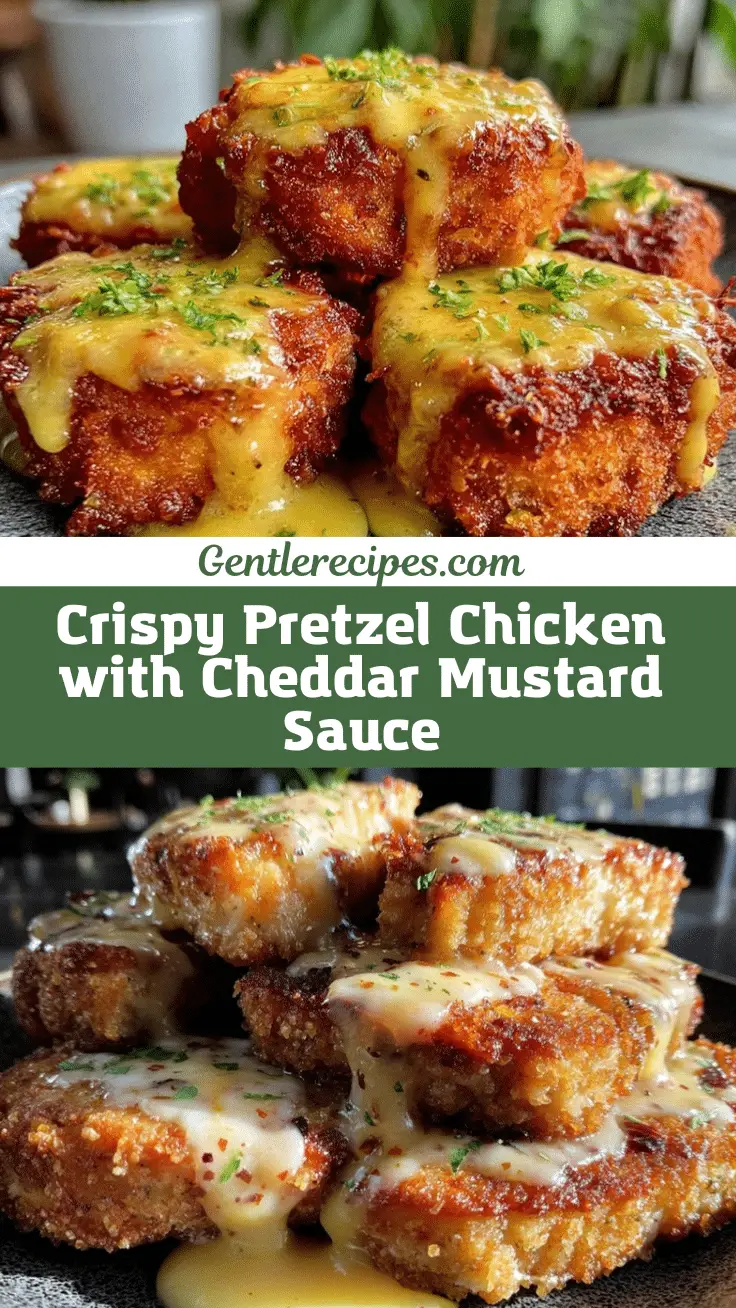 Pretzel Chicken Recipe: Easy Mustard-Cheddar Sauce Dinner for Families 5 pretzel chicken recipe recipe