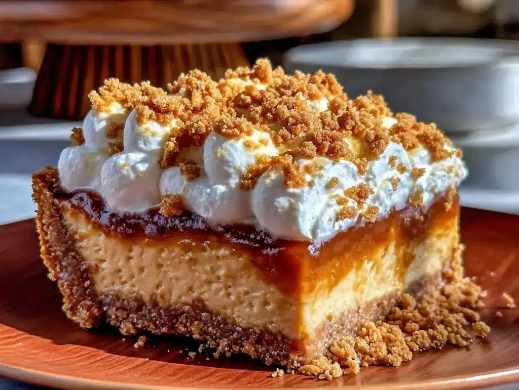 pumpkin caramel pie - featured image