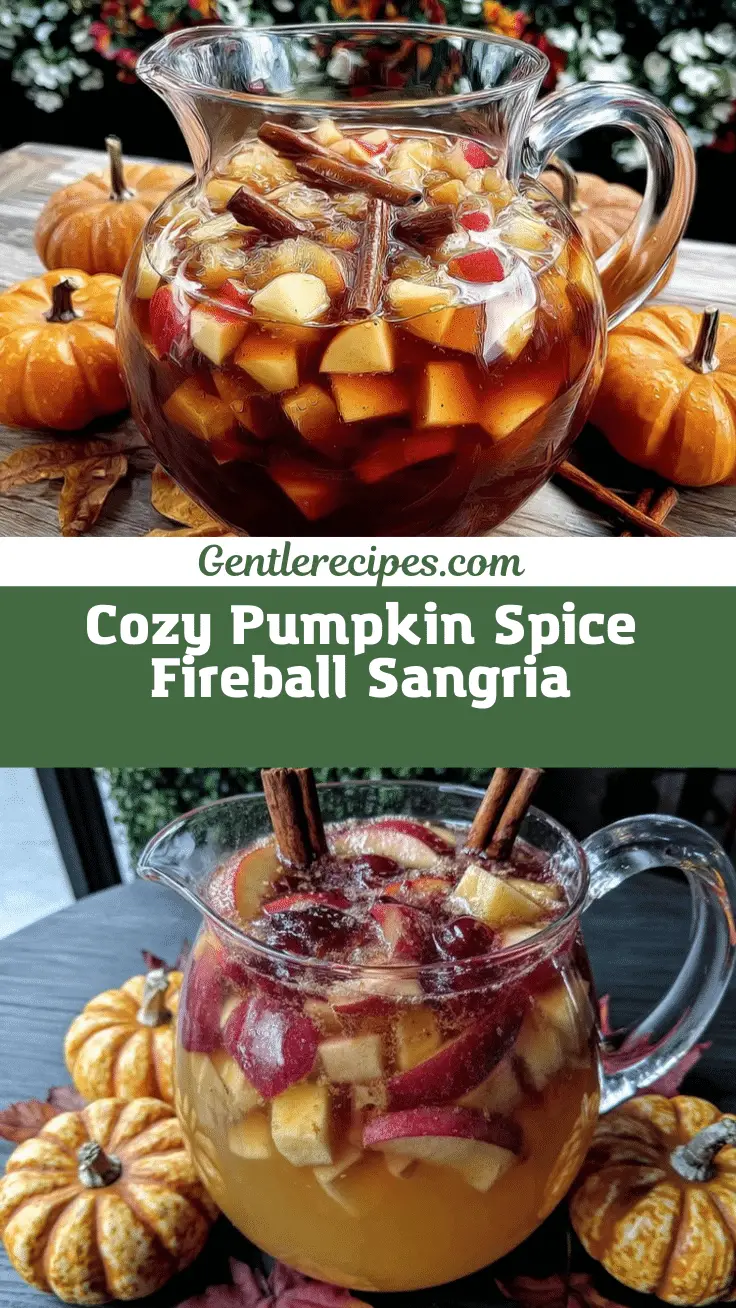 Pumpkin Spice Fireball Sangria Recipe – Easy Cozy Fall Cocktail for Parties 5 pumpkin spice Fireball sangria recipe