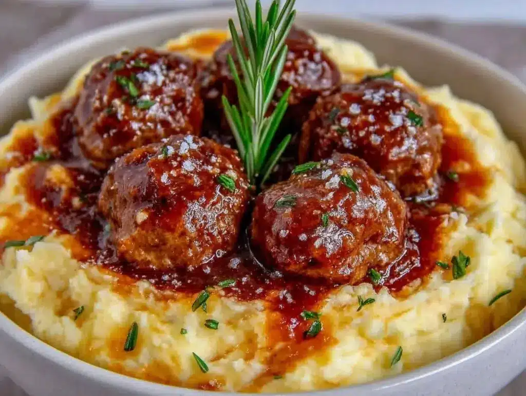 Salisbury Steak Meatballs - featured image