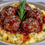 Salisbury Steak Meatballs - featured image