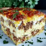 sausage and egg casserole - featured image
