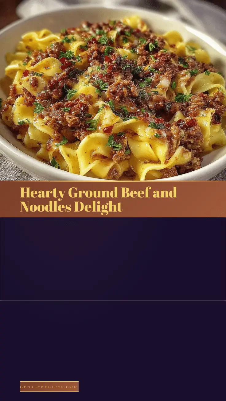 Savory Ground Beef and Noodles Recipe Easy Mediterranean Dinner Idea 5 savory ground beef and noodles recipe recipe