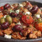 savory ground chicken skillet - featured image