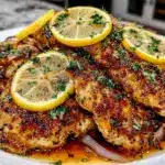 savory lemon shallot chicken recipe - featured image