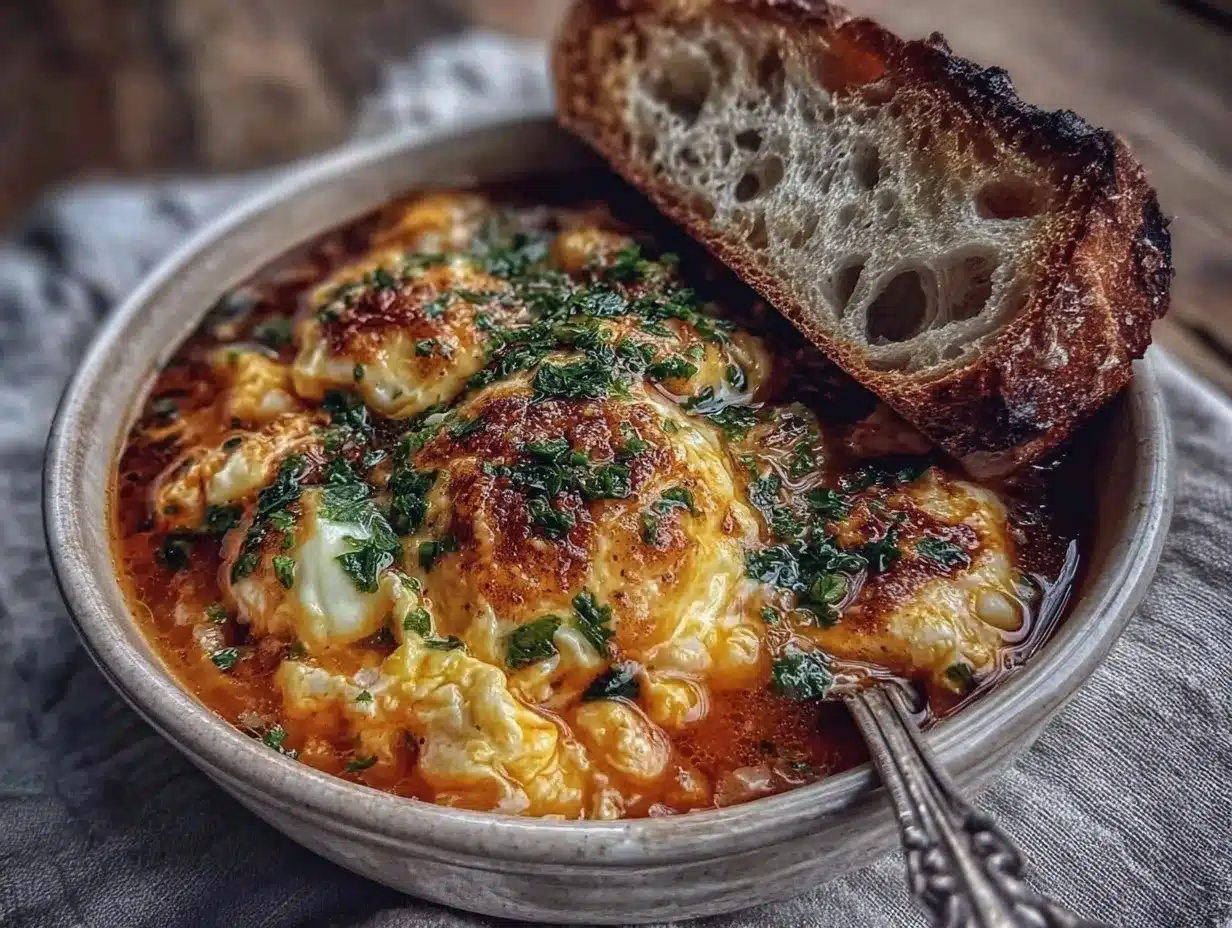 Savory Sopa de Ajo Recipe Easy Authentic Spanish Garlic Soup to Make 4 savory sopa de ajo recipe preparation steps