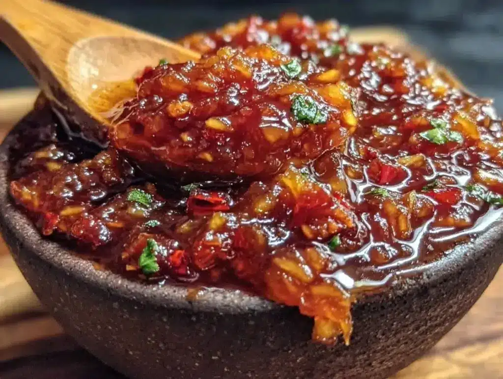 savory spicy garlic sauce - featured image