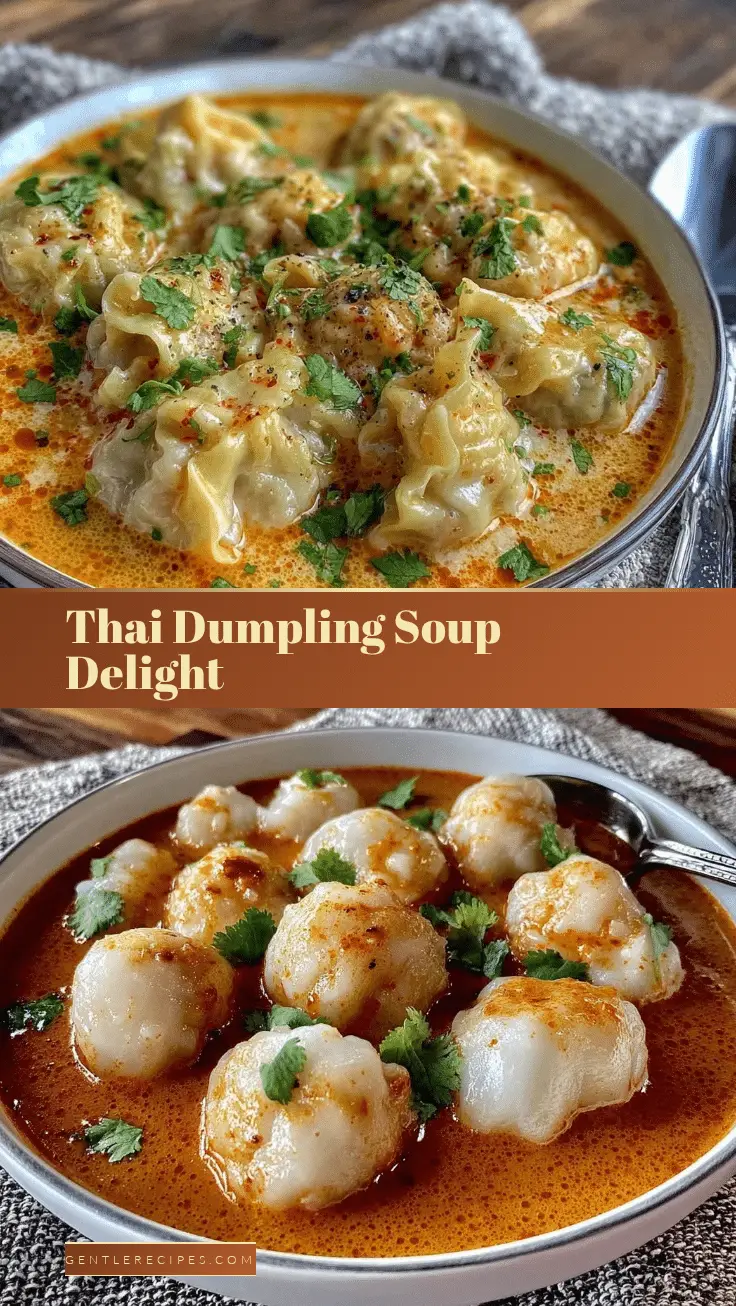 Savory Thai Dumpling Soup Recipe Easy Homemade Comfort Food Dinner 5 savory thai dumpling soup recipe