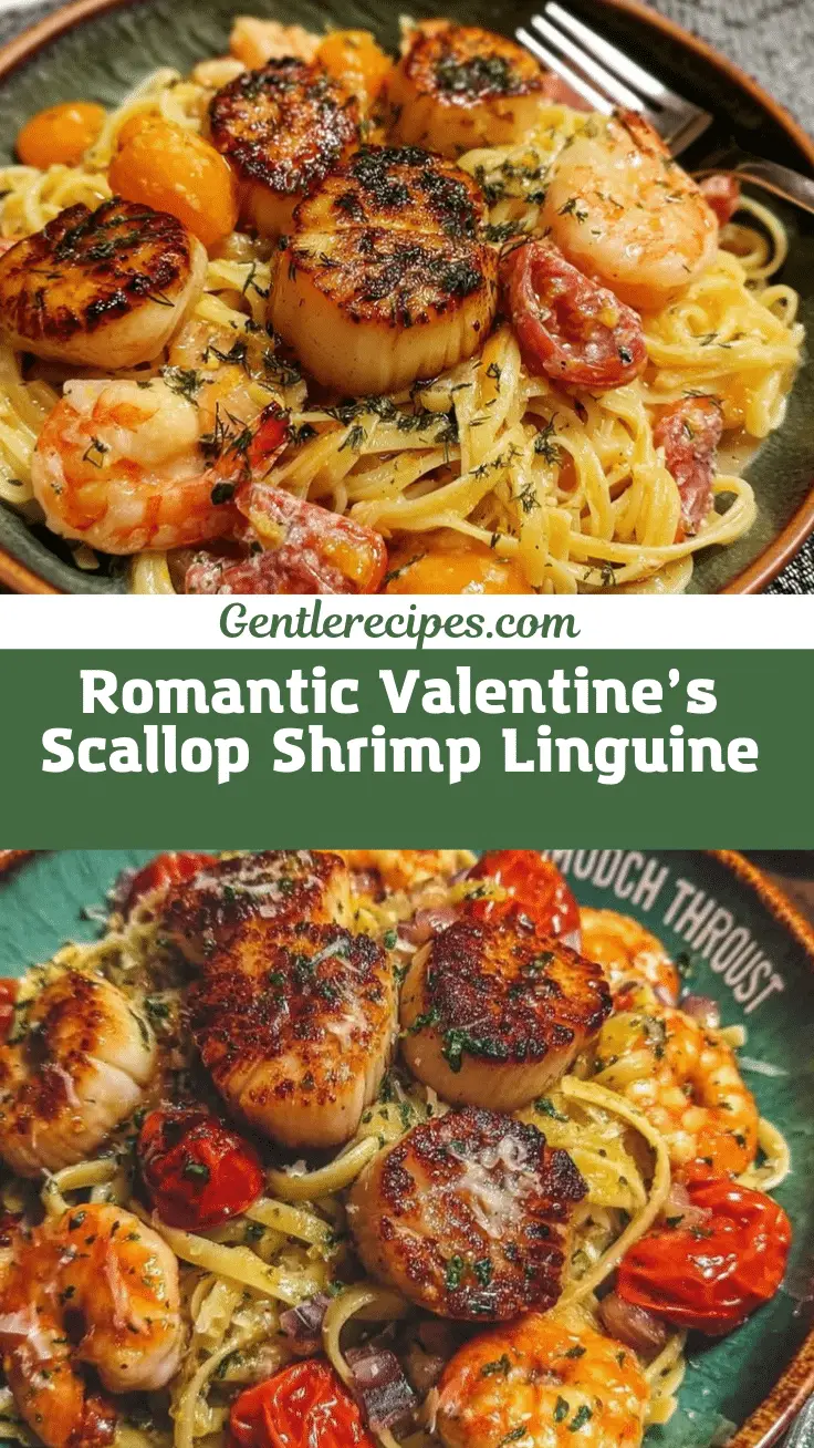 Scallop and Shrimp Linguine Recipe – Easy Valentine’s Dinner Idea 5 scallop and shrimp linguine recipe