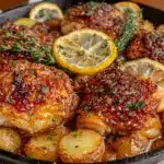 skillet-roasted lemon chicken - featured image