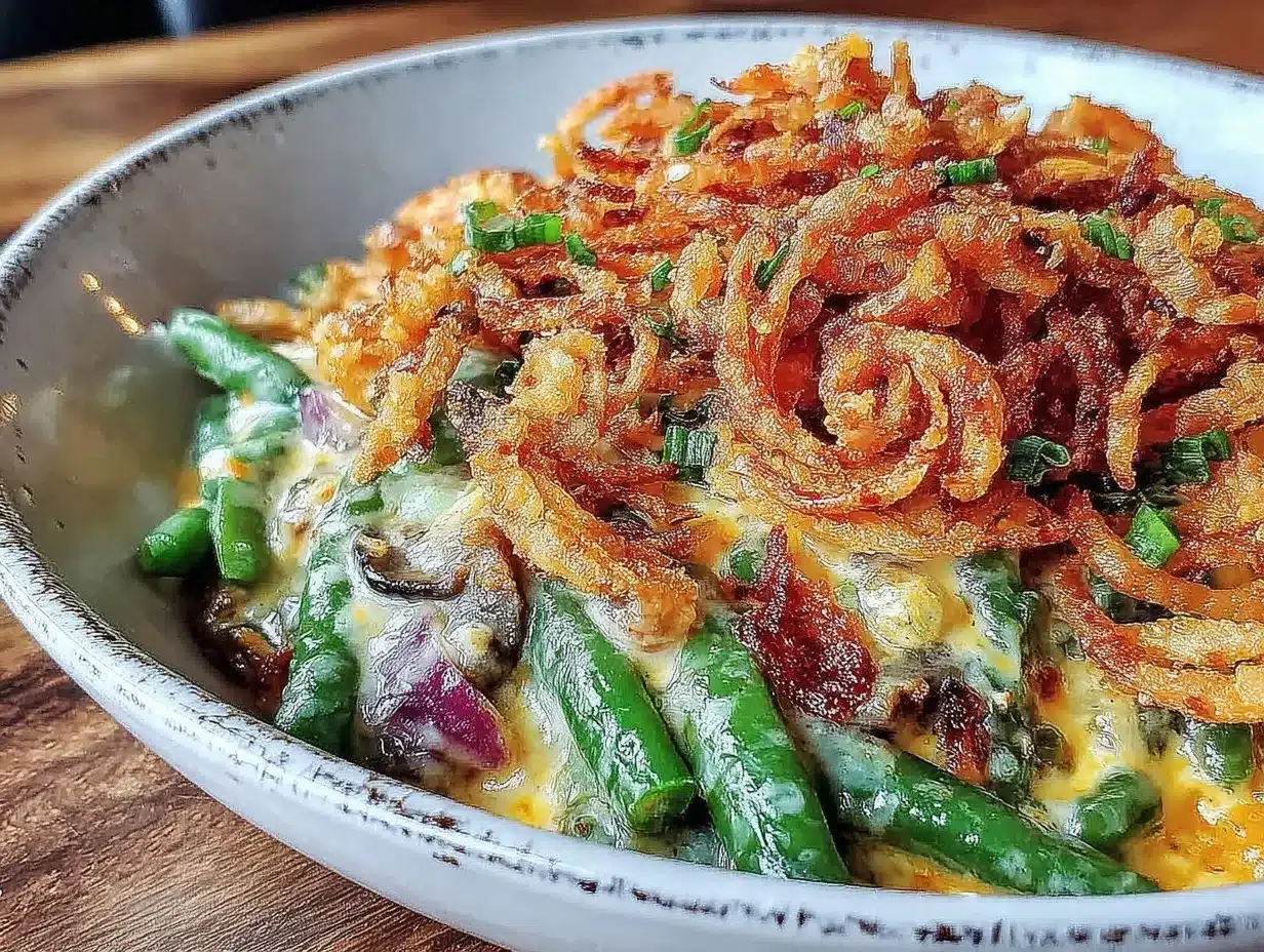 Easy Slow Cooker Green Bean Casserole Recipe for Perfect Holiday Dinners 4 slow cooker green bean casserole preparation steps