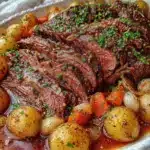 slow cooker pot roast - featured image