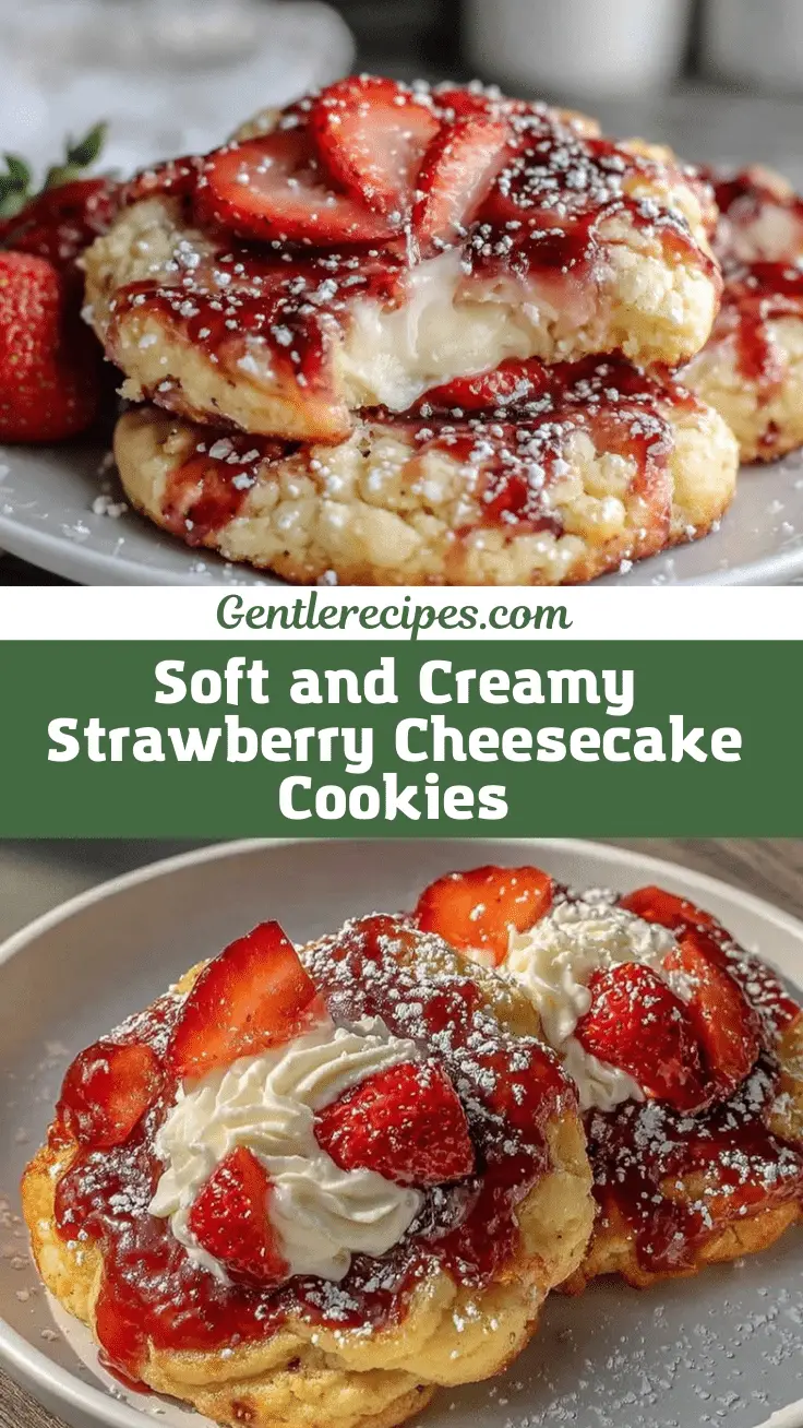 Strawberry Cheesecake Cookies Recipe – Easy Homemade Party Treats 5 strawberry cheesecake cookies recipe