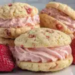 strawberry whoopie pies - featured image